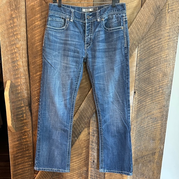 BKE Other - BKE Denim Justin Size 32S 3 Button Fly Flap Back Pockets Bootcut -E4